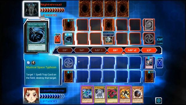 Yu-Gi-Oh! Duel Generation Gameplay - Stage 7-5 VS Nightshroud - Darkness Deck смотреть онлайн