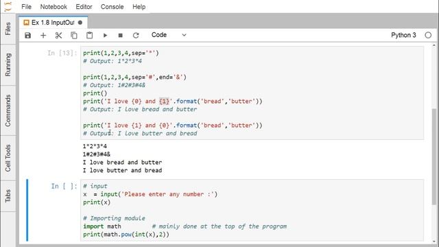 Python - Input/Output and Import смотреть онлайн