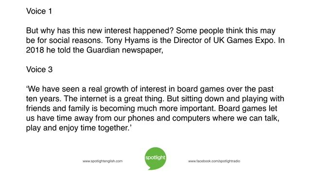 Board Games | practice English with Spotlight смотреть онлайн
