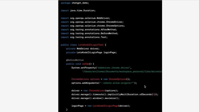 ChatGPT Create Page Object Model, 20X Productivity | Test Automation Made Easy | ChatGPT Tricks смотреть онлайн