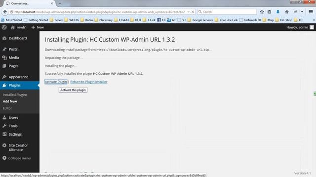 Custom WP Admin URL in Bangla смотреть онлайн