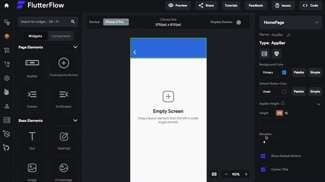App Bar | Widget #1 | FlutterFlow Academy смотреть онлайн