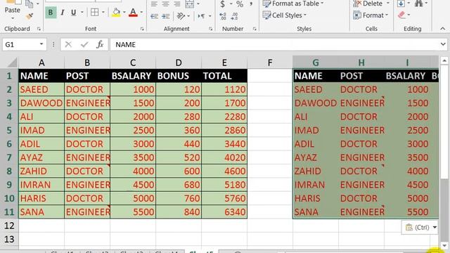 Ms excel 2013 Paste Special Class 9 In Pashto смотреть онлайн