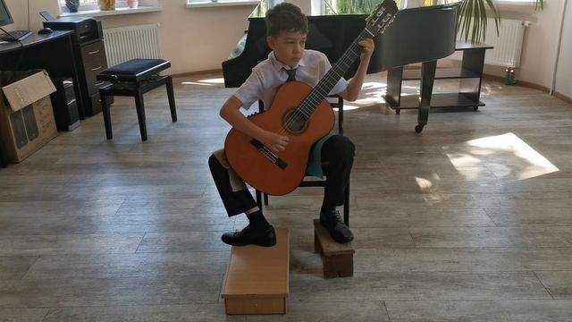 В. Калинин "Маленький испанец" исп. Пожарский Тимур смотреть онлайн