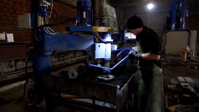 Станок шлифовально-полировальный «Блеск» для обработки гранита и мрамора