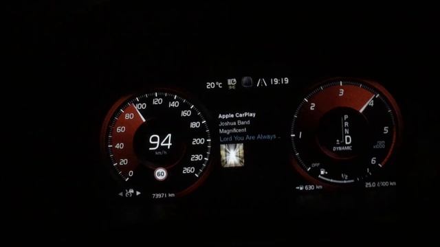 Volvo XC90 D5 acceleration. смотреть онлайн