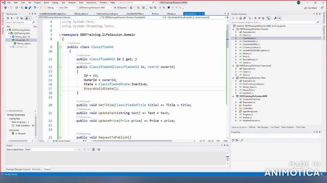 Domain Driven Design - Lesson 5 - Implementing Model Part 2 смотреть онлайн
