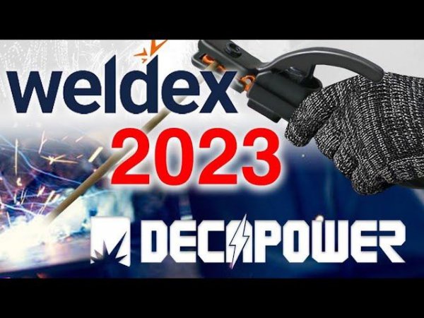 #DECAPOWER наш стенд WELDEX 23 новые #сварочные аппараты