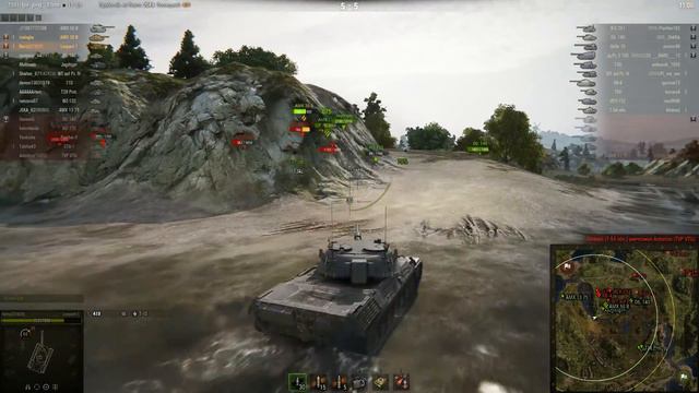 Leopard 1, Топь, Стандартный бой смотреть онлайн