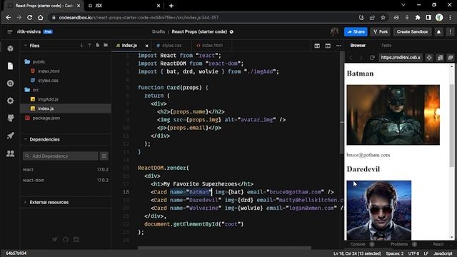 React Props and its Practice | Thinking in React смотреть онлайн