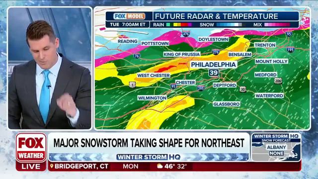 Nor'easter Snowstorm Situation Escalating Quickly For Portions Of Northeast смотреть онлайн