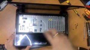 КАК РАЗОБРАТЬ И ПОЧИСТИТЬ  НОУТБУК ASUS EEE PC 1011 ОТ ПЫЛИ