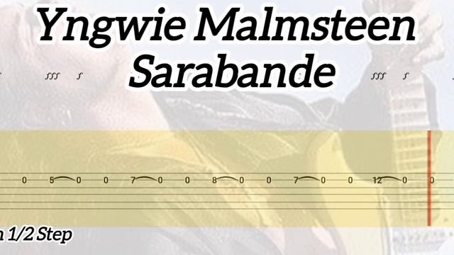 Yngwie Malmsteen - Sarabande ( Tab Guitar ) смотреть онлайн