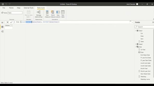 Power BI- DAX: When I asked you to create common(Bridge) tables смотреть онлайн