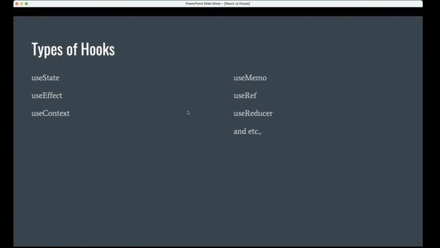 Hooks and Its Types | React Js смотреть онлайн