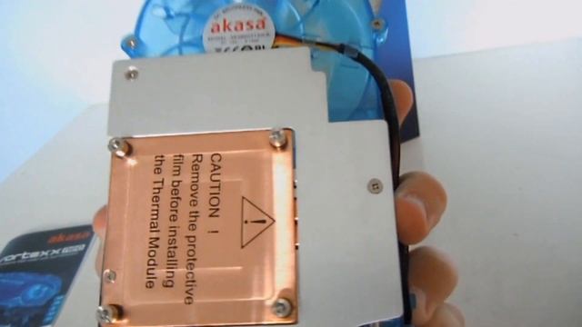 Nvidia 9800GT with Akasa Vortexx NEO VGA Cooler fitted смотреть онлайн