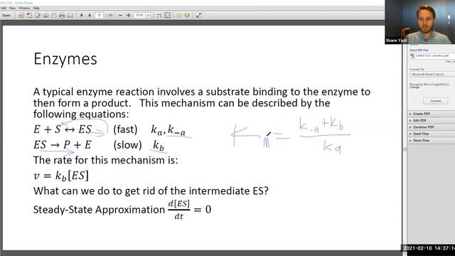 CHEM 5330 Zoom Lecture - 2/10 смотреть онлайн
