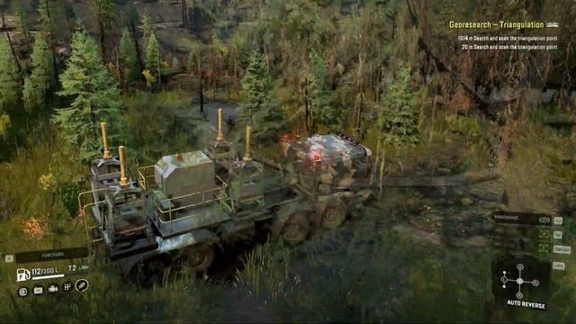 SnowRunner Contract Georesearch - Triangulation Taymyr Quarry смотреть онлайн