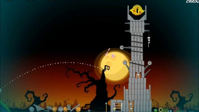 Angry Birds Seasons - The Pig Days. Level 1-12 Hobit day. 3 stars смотреть онлайн