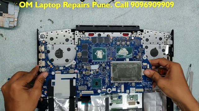 Lenovo Legion Y720-15IKB Laptop Fan Cleaning & Touchpad / Palmrest Combo  Replacement. ? 9096909909