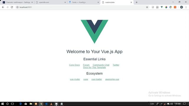 Vuejs realtime multi player quizgame part 1