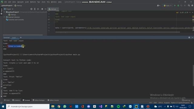 KENDİ KENDİNE PYTHON KODU YAZAN PROGRAM смотреть онлайн