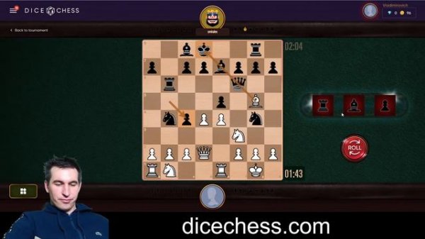 Dice Chess 🎲♟️ ОТКРЫТЫЙ турнир + игра с подписчиками на партнёрском сайте ✔️ dicechess.com 👍