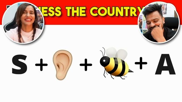 Guess the COUNTRY by EMOJI Challenge смотреть онлайн