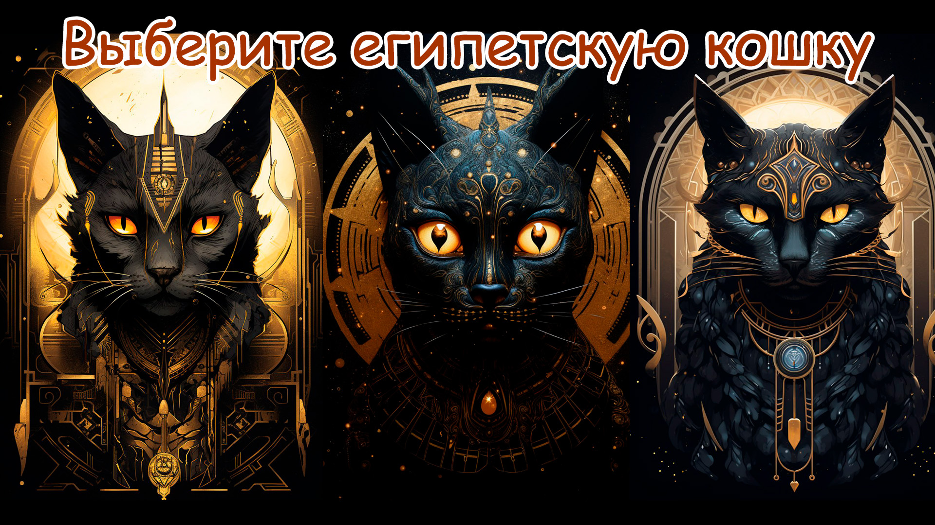 Выберите кошку из древнего Египта и она подскажет в каком направление вы работали в прошлой жизни смотреть онлайн