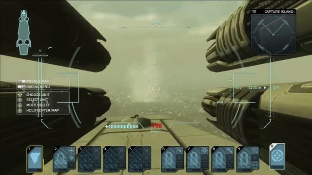 Carrier Command: Gaea Mission - Demo Gameplay (Xbox 360) смотреть онлайн