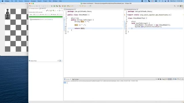 Java Chess 007: Overriding ChessModel.toString() to print an labeled empty chess board смотреть онлайн