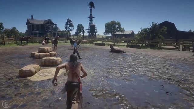 NATIVE AMERICAN Fights Giant RATS→ Red Dead Redemption 2 PC ✪ Vol 23 смотреть онлайн