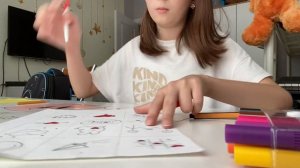 Делаю открытку из тик тока своими руками! На день рождения тёти || Emilia