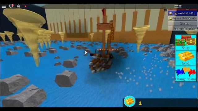 КРУШЕНИЕ НА МОЕМ КОРАБЛЕ.Roblox смотреть онлайн
