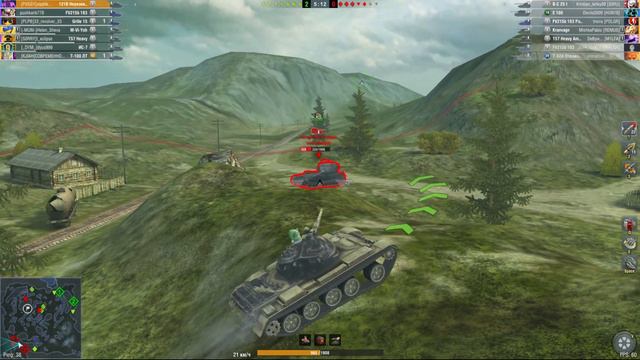 121B КИТАЙСКИЙ СПИННЕР 🍑 121б обзор | WoT Blitz смотреть онлайн