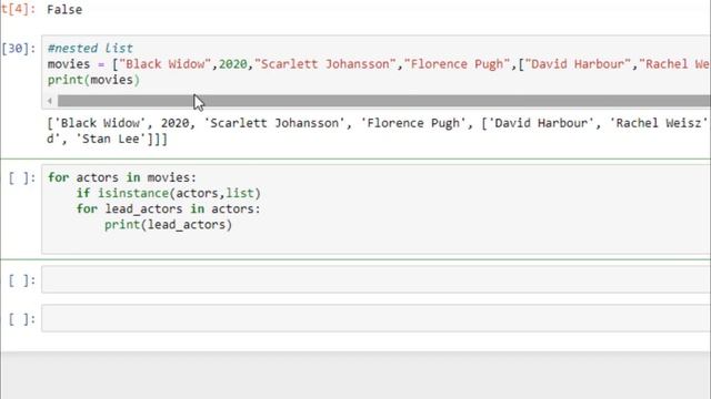 Python List And Nested List Part-2 смотреть онлайн