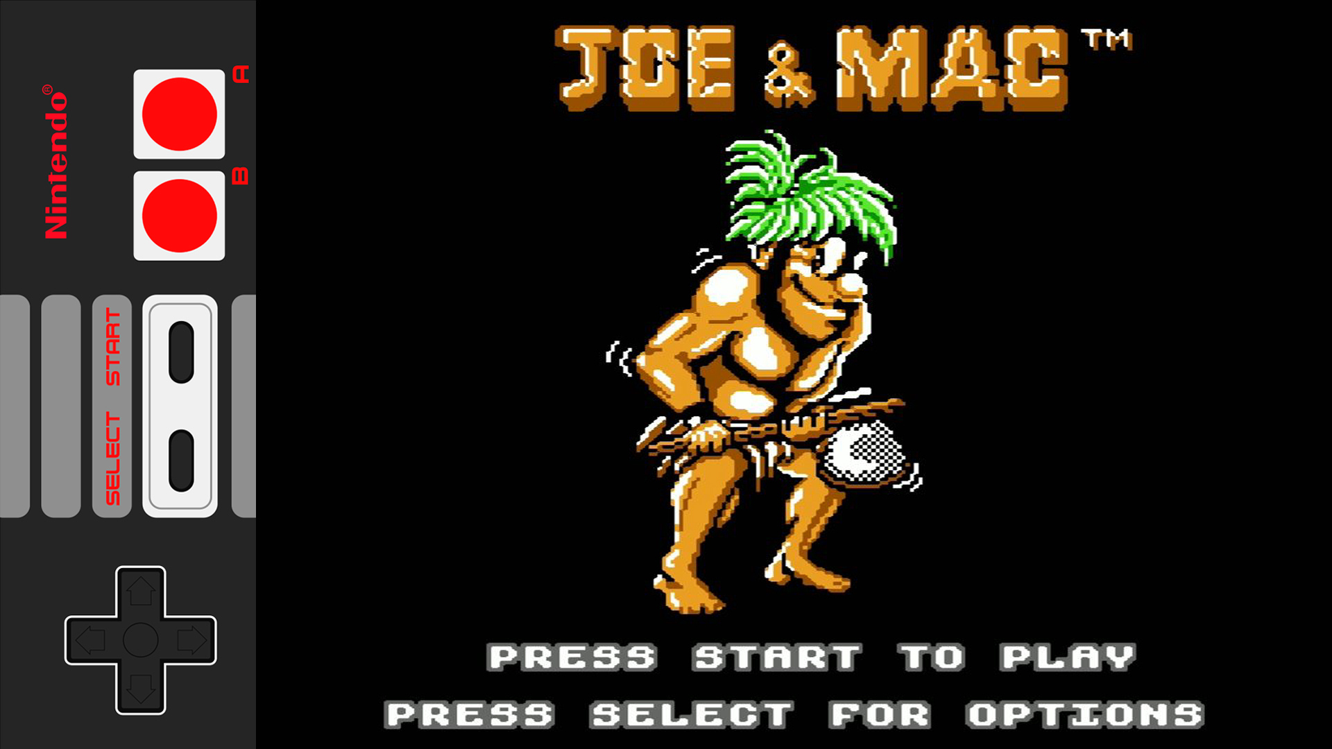 Прохождение Joe & Mac [NES]