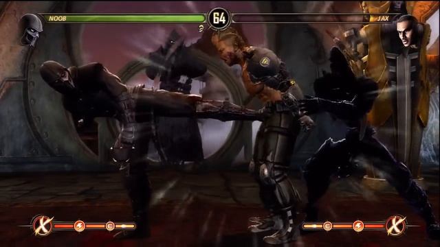 Noob Saibot's X-ray Attack (Mortal Kombat 9) смотреть онлайн