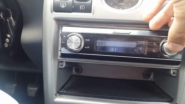 Как включить аух на Pioneer 88 00