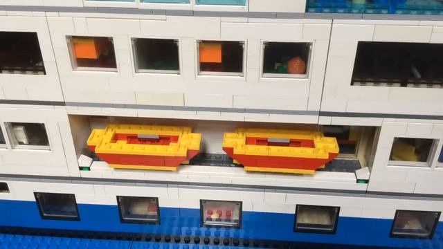 Супер обзор #4: Лего круизный лайнер / MOC: Lego cruise ship #4 смотреть онлайн