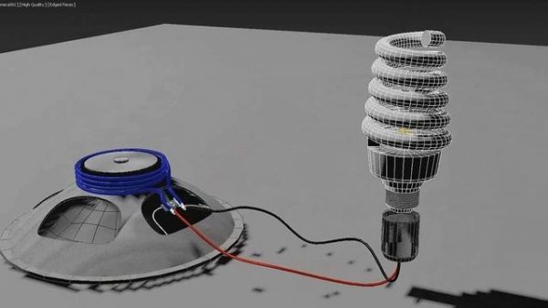 Генератор из Динамика, магнита - Free Energy Generator Coil Self Running Using By Speaker Magnet