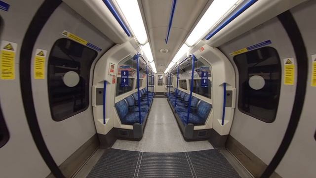 London Underground First Person Journey - Clapham Common To Piccadilly Circus Via Leicester Square