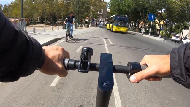 Xiaomi Mi 1S Electric Scooter - Istanbul Kadıköy Ride (Environment Sound Only) 4K смотреть онлайн