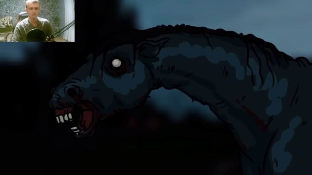 Реакция на Криповые истории. Женщина на фото, Жуля, Баю-бай, на лестнице. смотреть онлайн