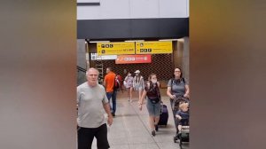 Аэропорт Шереметьево. Метро аэропорта Шереметьево. Бесплатный подземный поезд.