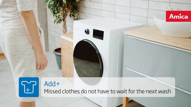 Amica Dream Wash Washing Machines - Add+ смотреть онлайн