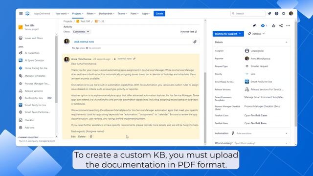Codegeist Unleashed - Smart Reply for Jira смотреть онлайн