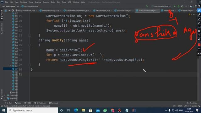 Arrays Class Recording X (Date : 10-9-2020) смотреть онлайн