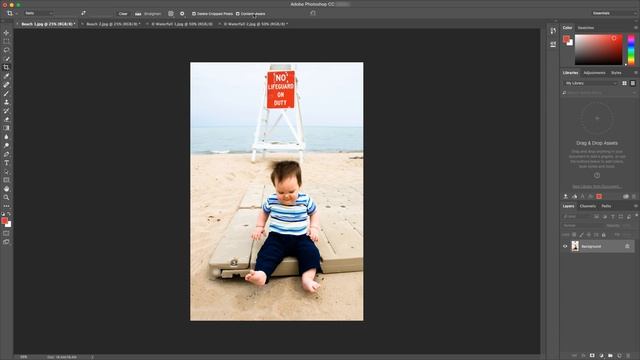 Introducing Content-Aware Crop: Coming Soon to Photoshop CC | Adobe смотреть онлайн