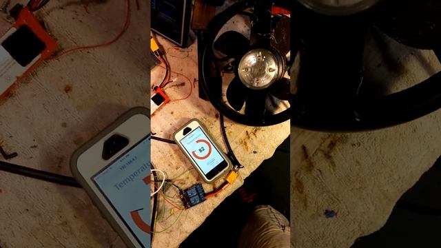 ESP8266 Dog Crate Temperature Sensor with Fan Control смотреть онлайн